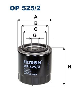 Obrázok Olejový filter FILTRON  OP5252