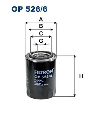 Obrázok Olejový filter FILTRON  OP5266