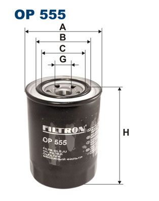 Obrázok Olejový filter FILTRON  OP555