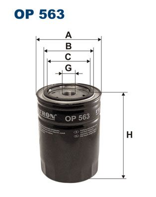 Obrázok Filter pracovnej hydrauliky FILTRON  OP563