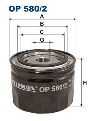 Obrázok Olejový filter FILTRON  OP5802