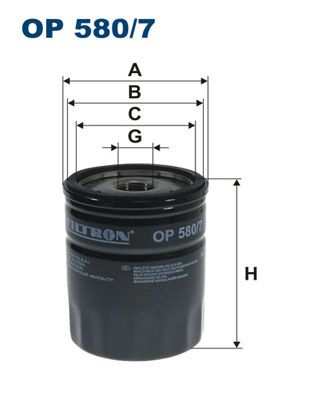 Obrázok Olejový filter FILTRON  OP5807