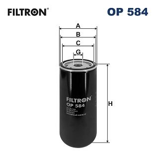 Obrázok Olejový filter FILTRON  OP584