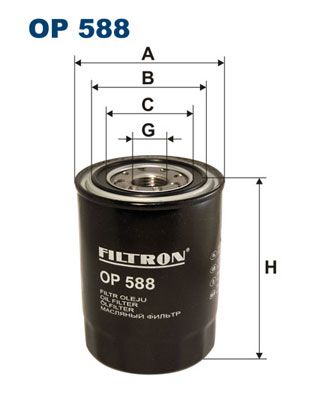 Obrázok Olejový filter FILTRON  OP588