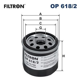 Obrázok Olejový filter FILTRON  OP6182