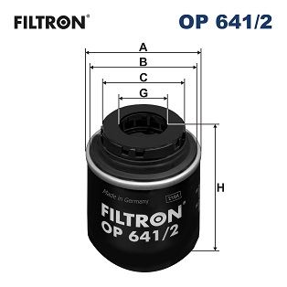 Obrázok Olejový filter FILTRON  OP6412
