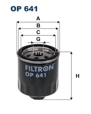Obrázok Olejový filter FILTRON  OP641