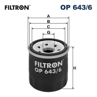 Obrázok Olejový filter FILTRON  OP6436