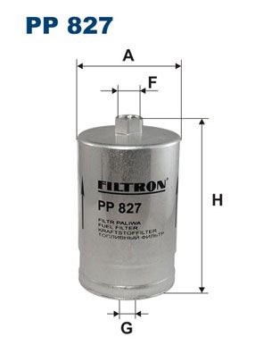 Obrázok Palivový filter FILTRON  PP827