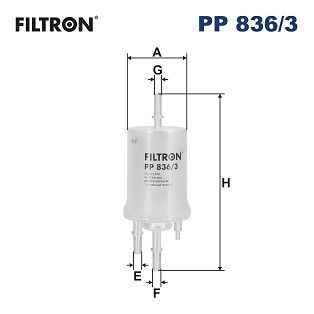 Obrázok Palivový filter FILTRON  PP8363
