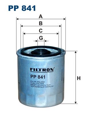 Obrázok Palivový filter FILTRON  PP841