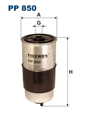Obrázok Palivový filter FILTRON  PP850