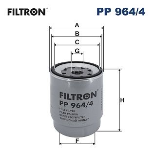 Obrázok Palivový filter FILTRON  PP9644