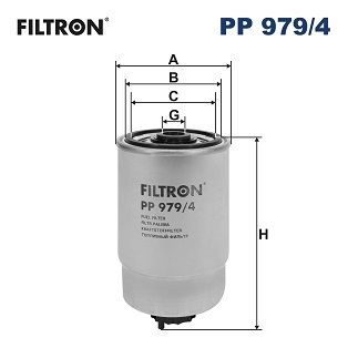 Obrázok Palivový filter FILTRON  PP9794