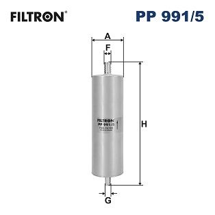 Obrázok Palivový filter FILTRON  PP9915