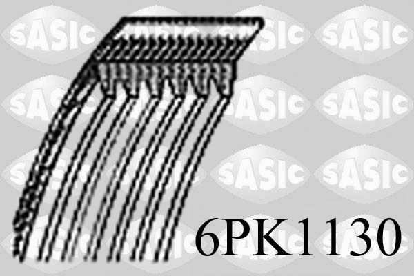 Obrázok Ozubený klinový remeň SASIC  6PK1130