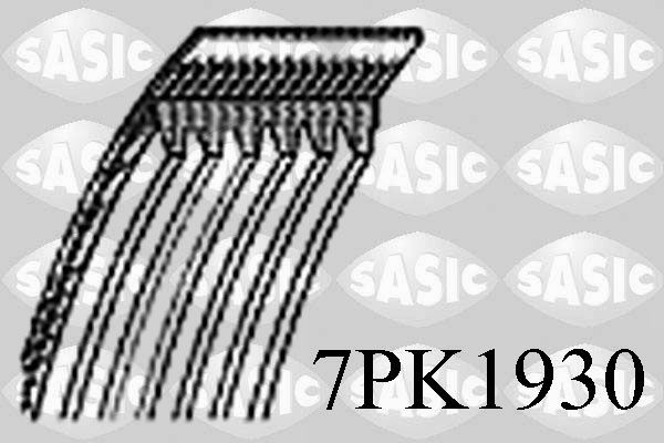 Obrázok Ozubený klinový remeň SASIC  7PK1930
