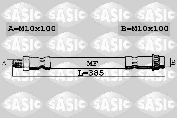 Obrázok Brzdová hadica SASIC  SBH0139