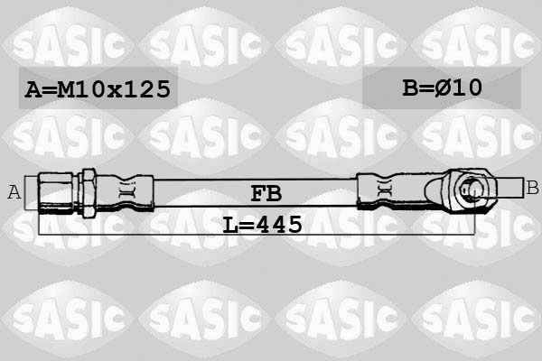 Obrázok Brzdová hadica SASIC  SBH6351