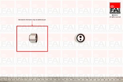 Obrázok Napínacia kladka ozubeného remeňa FAI AutoParts  T9270