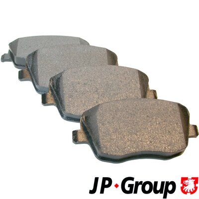 Obrázok Sada brzdových platničiek kotúčovej brzdy JP GROUP  1163603010