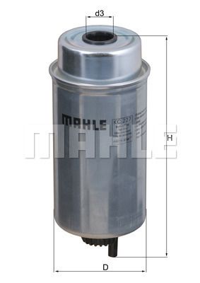 Obrázok Palivový filter MAHLE  KC227