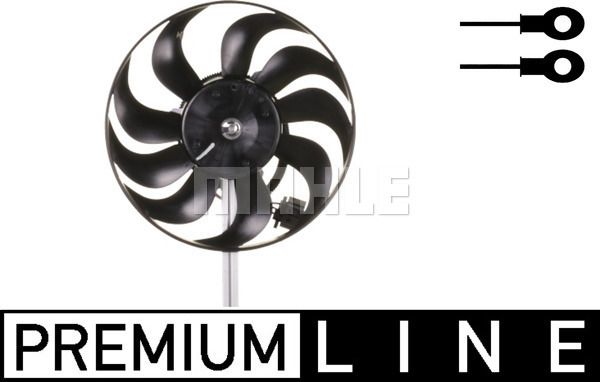 Obrázok Ventilátor kondenzátora klimatizácie MAHLE BEHR *** PREMIUM LINE *** ACF1000P