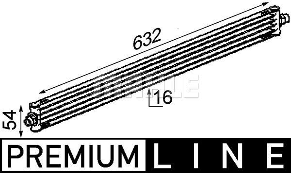 Obrázok Chladič oleja automatickej prevodovky MAHLE BEHR *** PREMIUM LINE *** CLC17000P