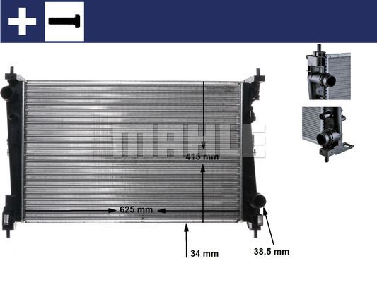 Obrázok Chladič motora MAHLE BEHR CR1112000S