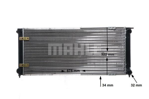 Obrázok Chladič motora MAHLE BEHR CR341000S