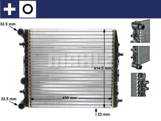 Obrázok Chladič motora MAHLE BEHR CR454000S