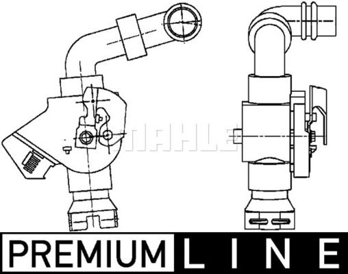 Obrázok Regulačný ventil chladenia MAHLE BEHR *** PREMIUM LINE *** CV2000P