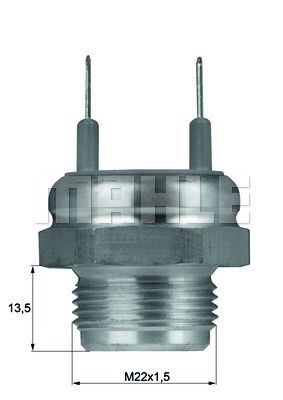 Obrázok Teplotný spínač ventilátora chladenia MAHLE BEHR TSW1D