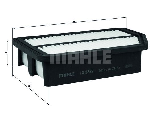 Obrázok Vzduchový filter MAHLE  LX3537