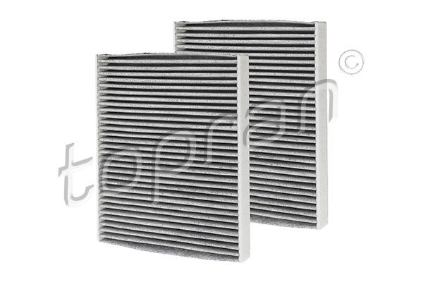 Obrázok Súprava filtrov, vzduch vnútorného priestoru TOPRAN  501648