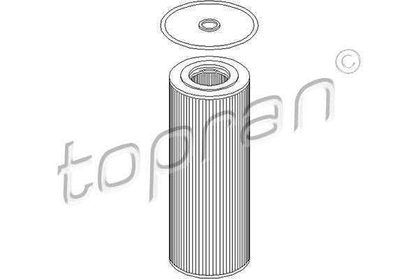 Obrázok Olejový filter TOPRAN  400990