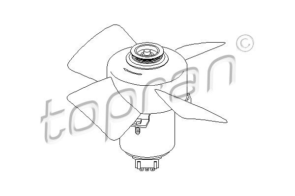 Obrázok Expanzný ventil klimatizácie TOPRAN  401271