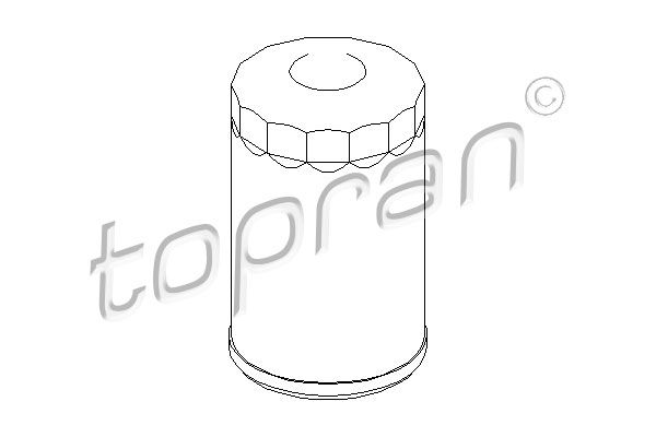 Obrázok Olejový filter TOPRAN  300092