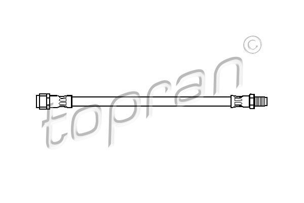 Obrázok Brzdová hadica TOPRAN  401062