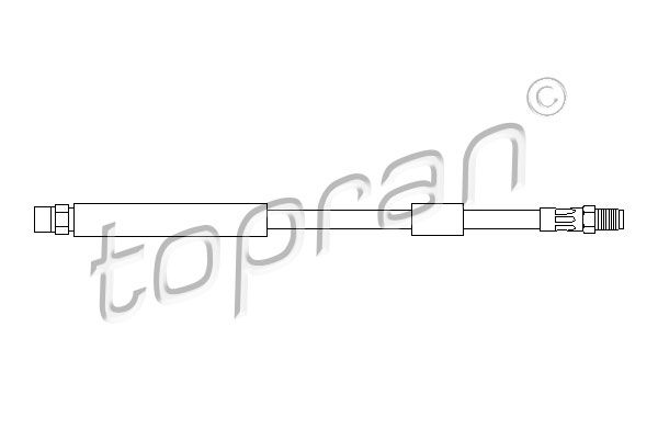 Obrázok Brzdová hadica TOPRAN  500754