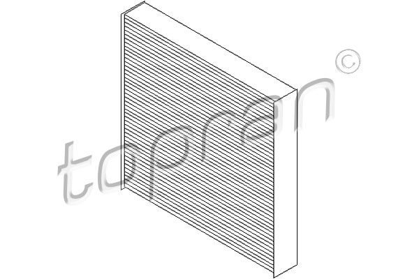Obrázok Filter vnútorného priestoru TOPRAN  720325