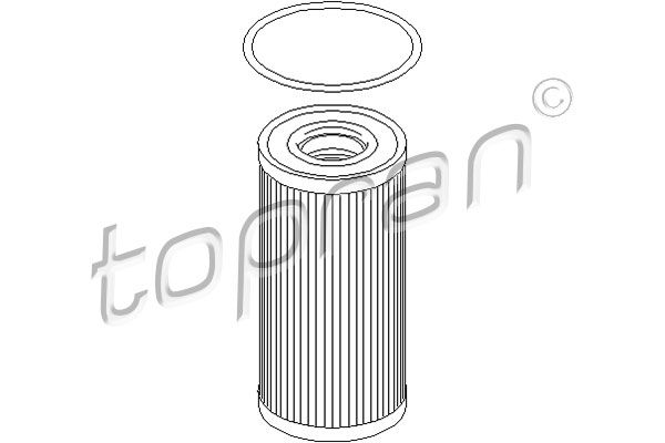 Obrázok Olejový filter TOPRAN  207726