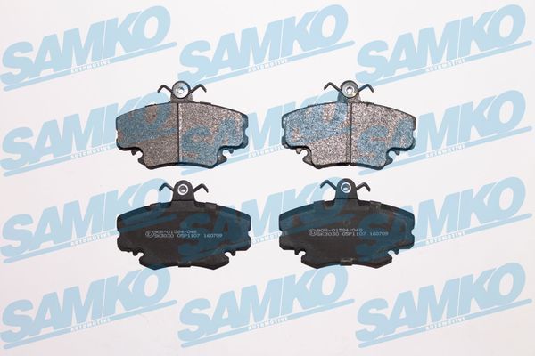 Obrázok Sada brzdových platničiek kotúčovej brzdy SAMKO  5SP1107