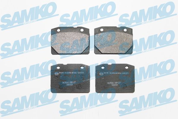 Obrázok Sada brzdových platničiek kotúčovej brzdy SAMKO  5SP127