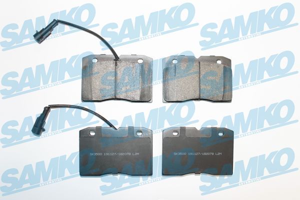 Obrázok Sada brzdových platničiek kotúčovej brzdy SAMKO  5SP2078