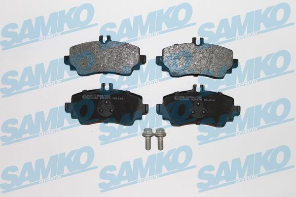 Obrázok Sada brzdových platničiek kotúčovej brzdy SAMKO  5SP670