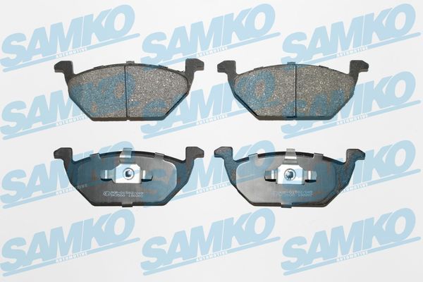 Obrázok Sada brzdových platničiek kotúčovej brzdy SAMKO  5SP730