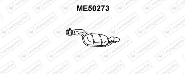 Obrázok Predný tlmič výfuku VENEPORTE  ME50273