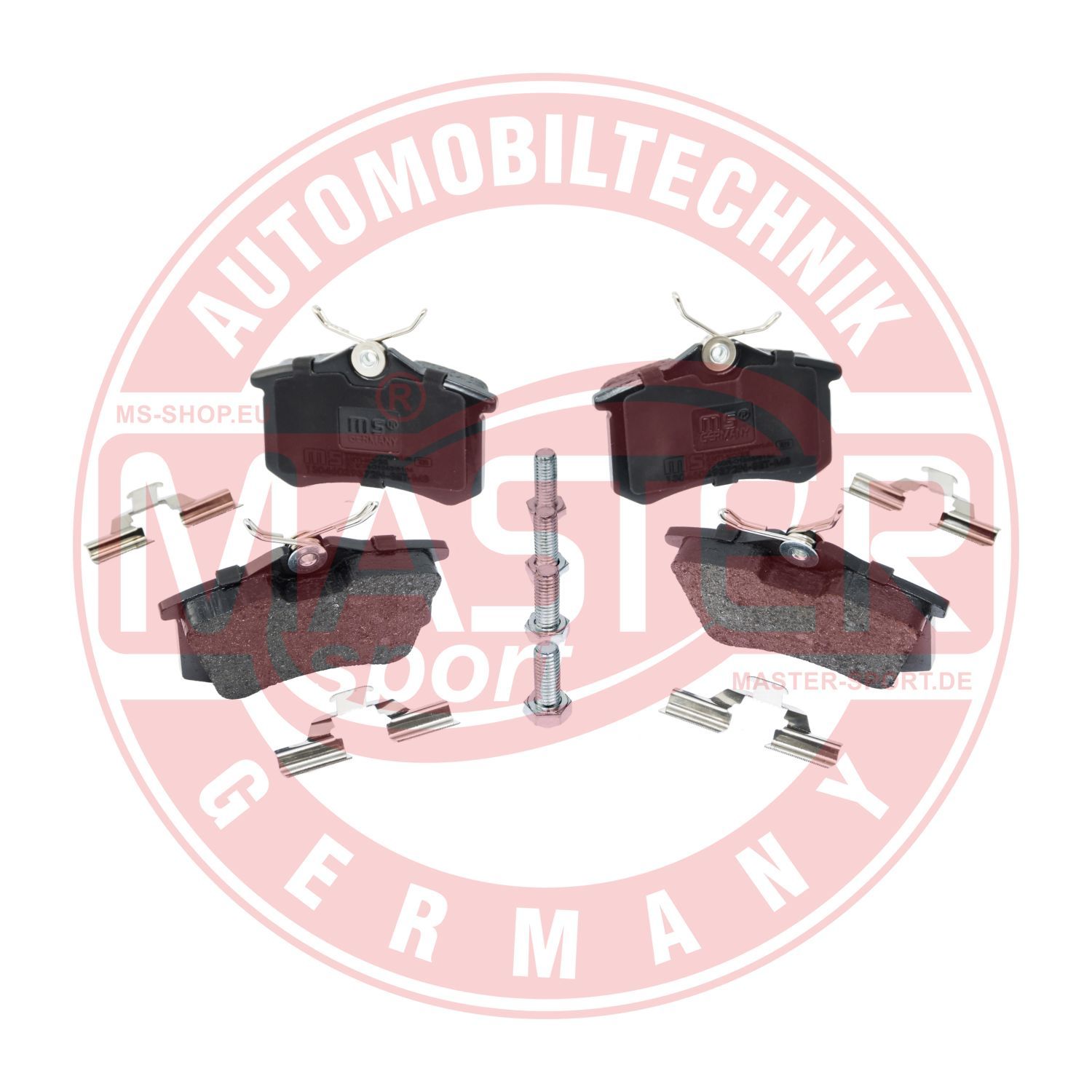 Obrázok Sada brzdových platničiek kotúčovej brzdy MASTER-SPORT GERMANY Premium 13046029372NSETMS