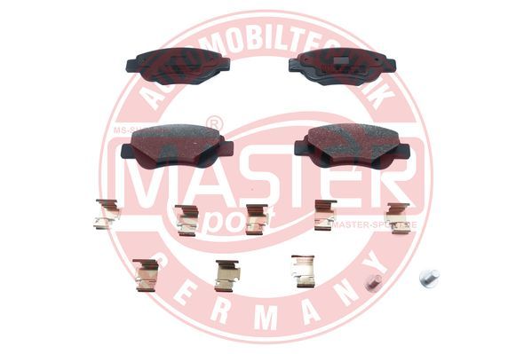 Obrázok Sada brzdových platničiek kotúčovej brzdy MASTER-SPORT GERMANY Premium 13046038292NSETMS